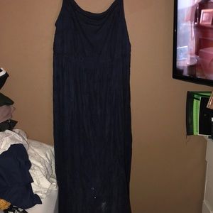 Long sheer summer dress